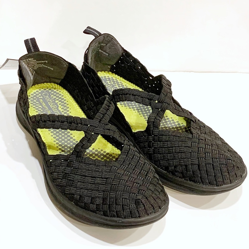 New Croft & Barrow Size 8 Black Memory Foam Slip … - image 1